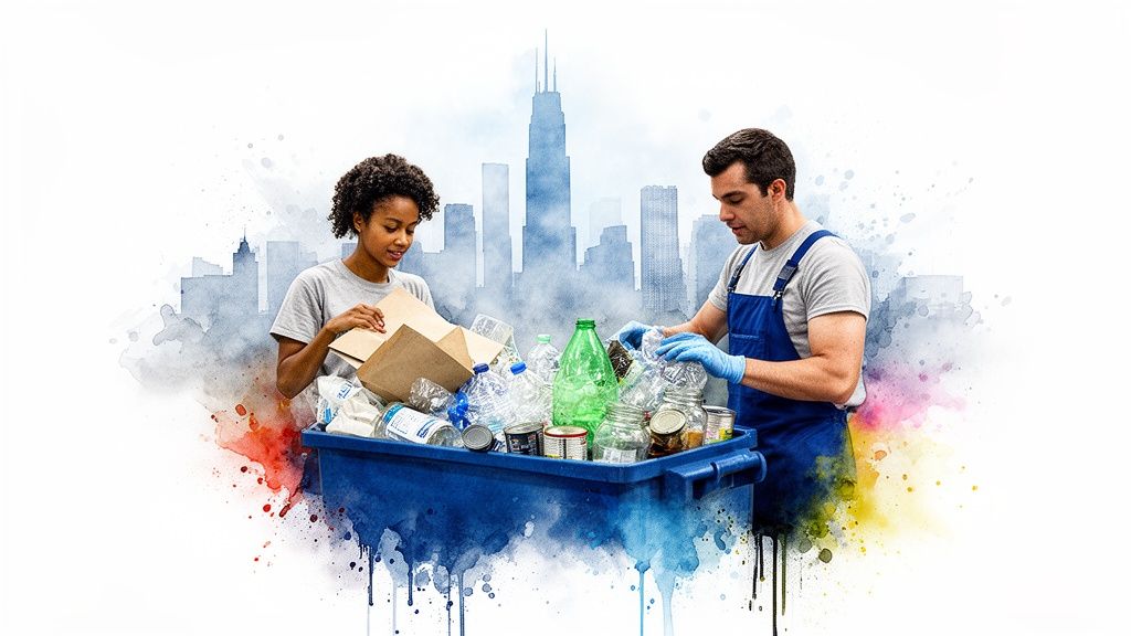 A Real Guide to How We Recycle in Chicago