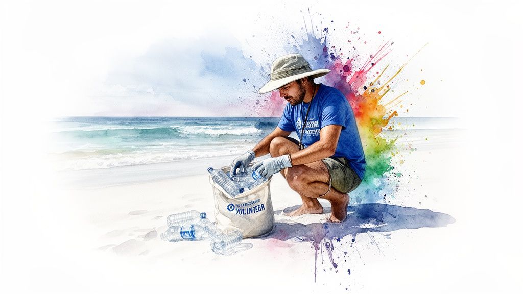 How I Learned to Volunteer to Clean Up Beaches (And You Can, Too)