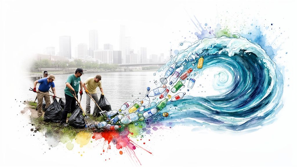 How Chicago Fights Ocean Plastic Pollution Globally