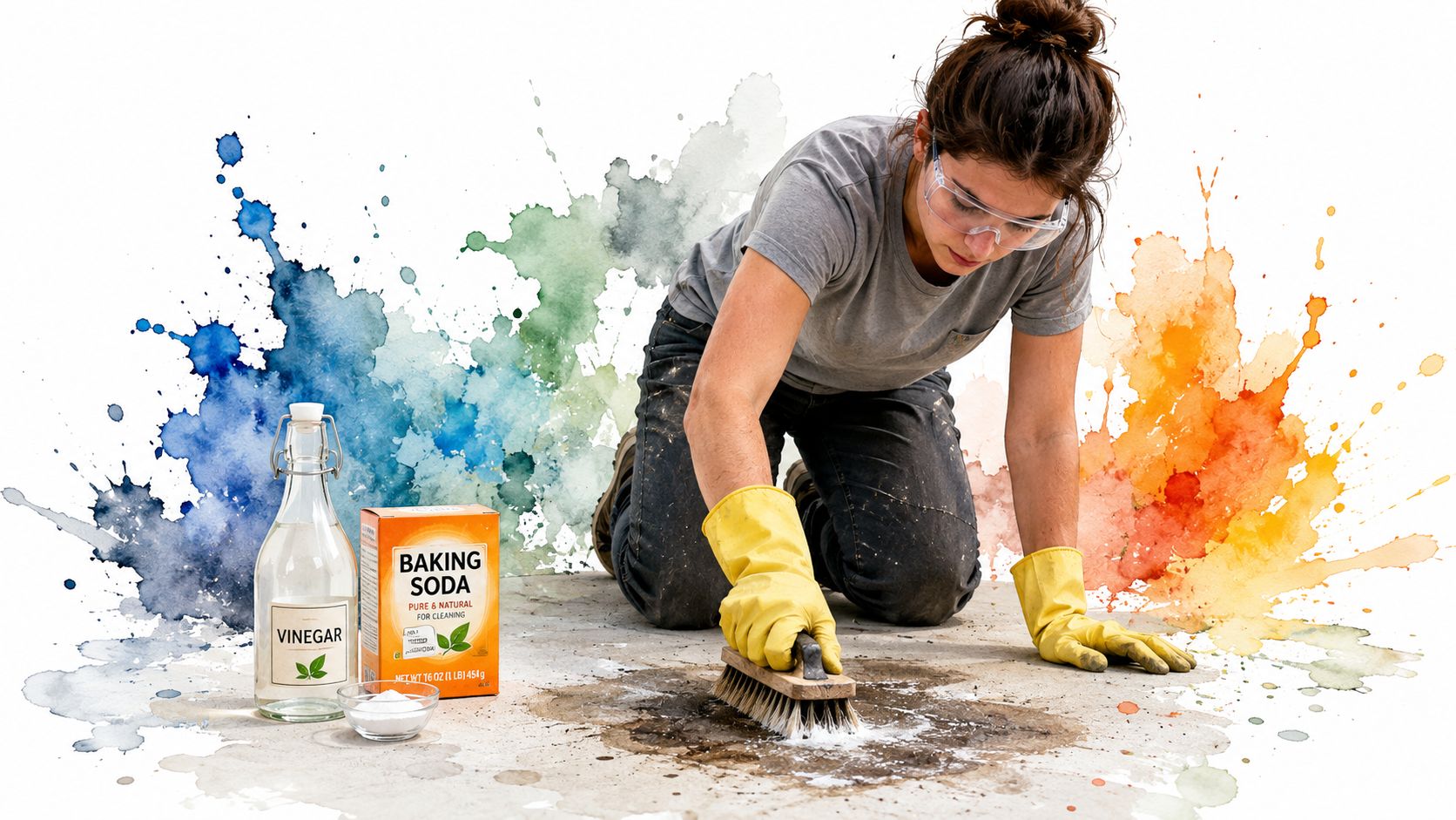 How to Clean Sidewalks and Find Your Bravery