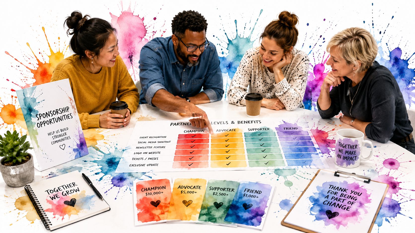 Create Nonprofit Sponsorship Packages for Your Small Group