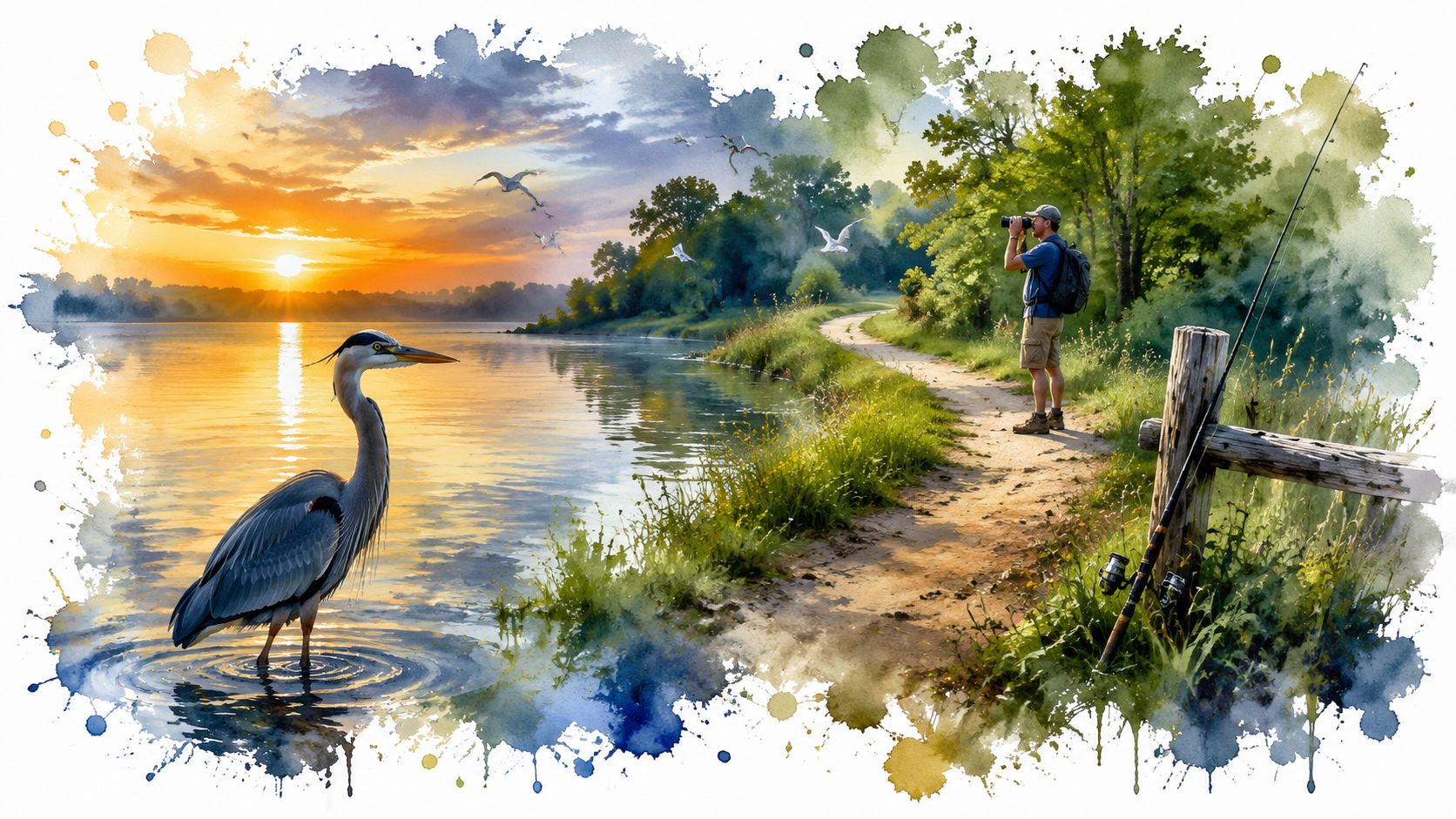 Lake Renwick IL: Your Guide to Birds, Trails, and Action